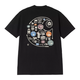 Carhartt WIP S/S Catalogue C Logo T- (Black)