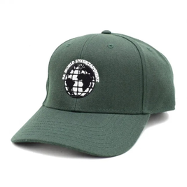 Fucking Awesome FA World 6 Panel Baseball Cap(Dark Green)