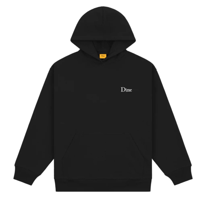  bluza Dime Classic Small Logo Hoodie (Black)