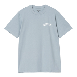 Carhartt WIP S/S University T-Shirt (Dusty Ice / White)