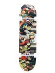 Pizza Skateboard Last Supper