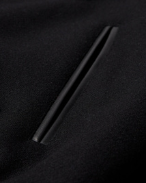 by Parra Not movie quality varsity jacket black