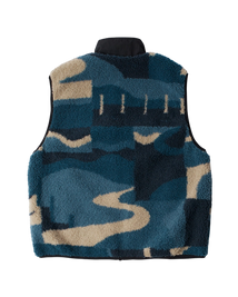 by Parra Infinite bird reversible vest (Navy/Beige)
