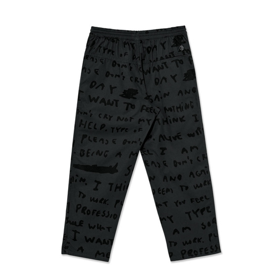 Polar Sad Notes Surf Pants (Graphite)