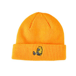 Heroin Egg Beanie Neon Orange