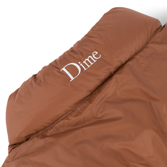 jacket dime midweight wave puffer burnt orange