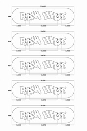 Deska Raw Hide Polish Pipe