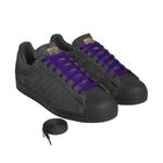 Adidas Superstar ADV (Carbon/Carbon/Purple)