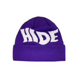 Raw Hide Beanie (Purple)