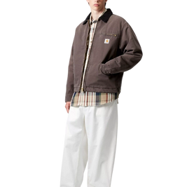 kurtka Carhartt WIP OG Detroit Jacket (Tobacco / Black, Stone canvas)