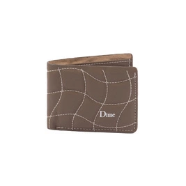 Dime Quilted Bifold Wallet brown