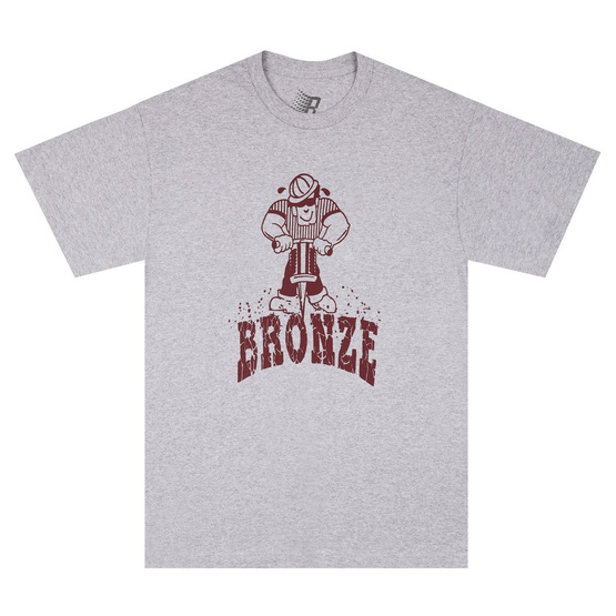 bronze56 JACKHAMMER TEE HEATHER GREY