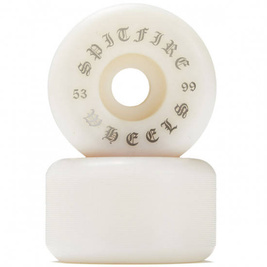 koła Spitfire OG Classic Skateboard Wheels - White - 53mm