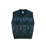 Paul Knit Vest (Dark Green)