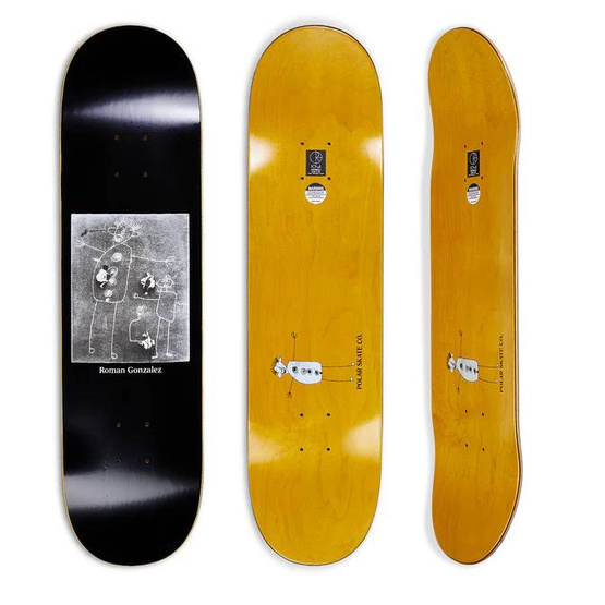 deska Polar Skate Co.- Roman Gonzalez Bernard (Black)