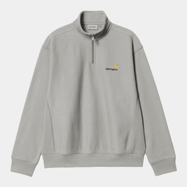 Carhartt WIP Half Zip American Script Sweatshirt (Marengo)