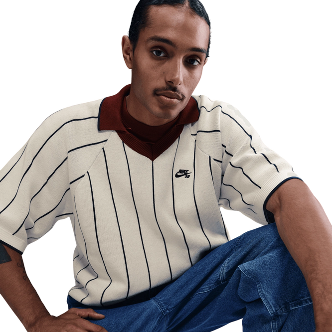Nike Sb Short-Sleeved Polo Skate Sweater