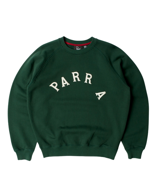 crewneck by Parra Drunk Parent Crewneck sweatshirt (Green)
