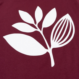 Magenta Plant Tee (Burgundy)
