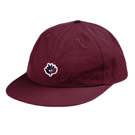 Magenta Plant Nylon 6P hat burgundy