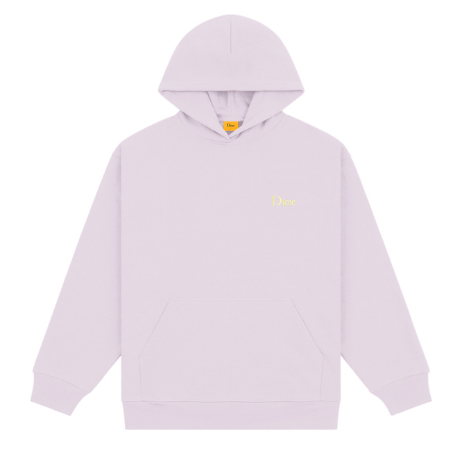 Bluza Dime Classic small logo hoodie dusty pink