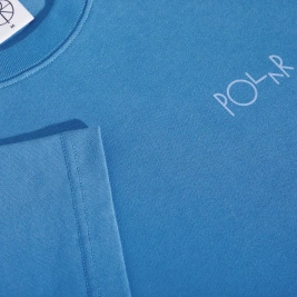 Polar Contrast Tee Stroke Logo Tee (French Blue)