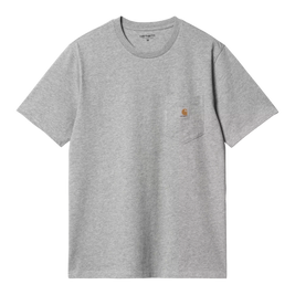 Carhartt WIP S/S Pocket T-Shirt (Grey Heather)