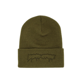 czapka Fucking Awesome Drip Embroidered Beanie (Olive)