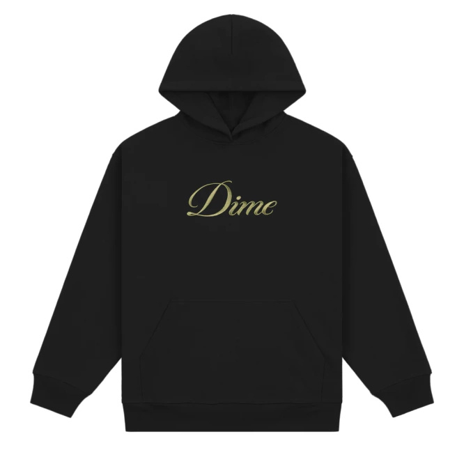 bluza Dime Cursive Hoodie (Black)
