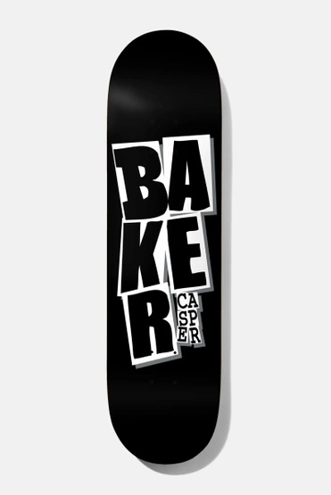 Baker Stacked BLK Deck B2 8.5