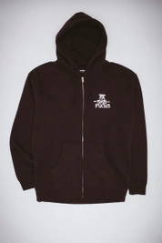 bluza Fucking Awesome SK8 Fucks Zip  Hoodie (Black)