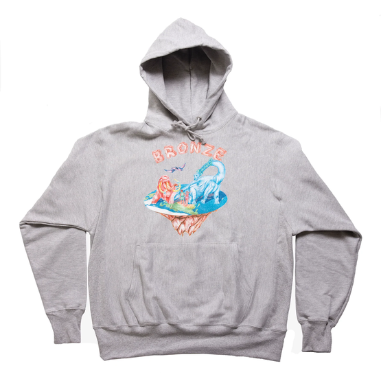 bluza Bronze56 Flat Earth Hood (Grey)