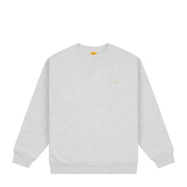 bluza Dime Classic small logo crewneck grey