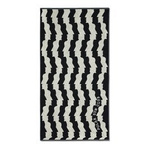 polar Faces Beach towel black