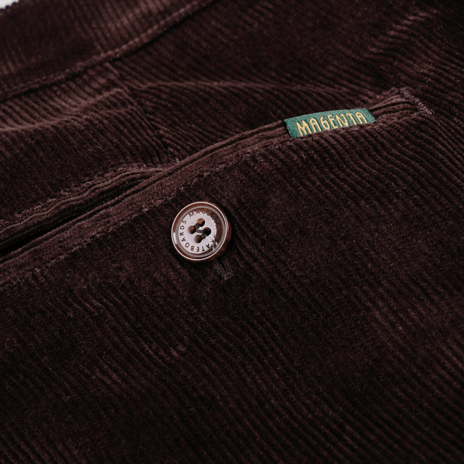 Spodnie Magenta OG Chino cord chocolate