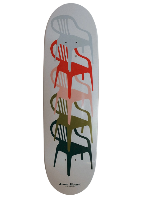 June Heart Football Shape