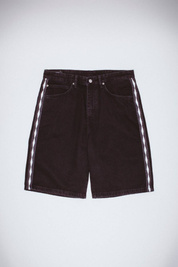 szorty Fucking Awesome Striped Jean Short (Black)