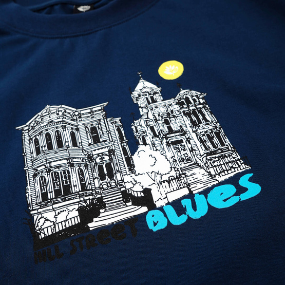 Magenta Hill Street blues tee navy