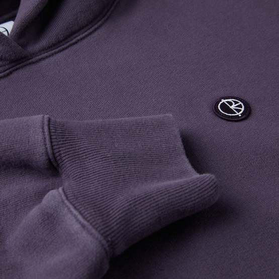 Polar Patch Hoodie (Dark Violet)