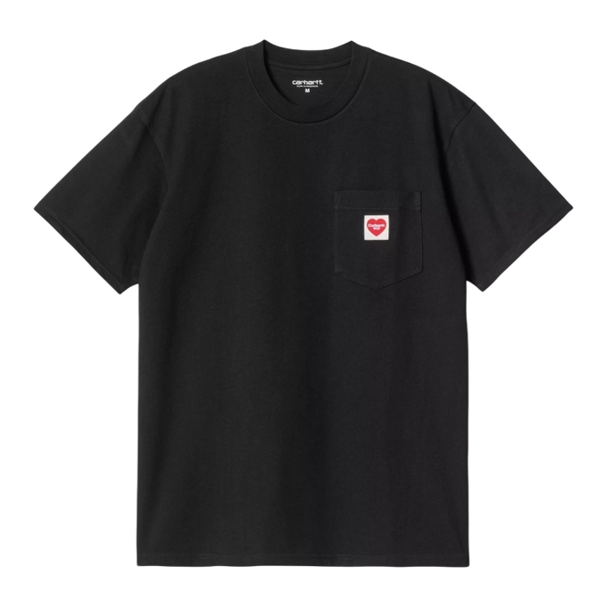 koszulka Carhartt WIP W' S/S Pocket Heart T-Shirt (Black)