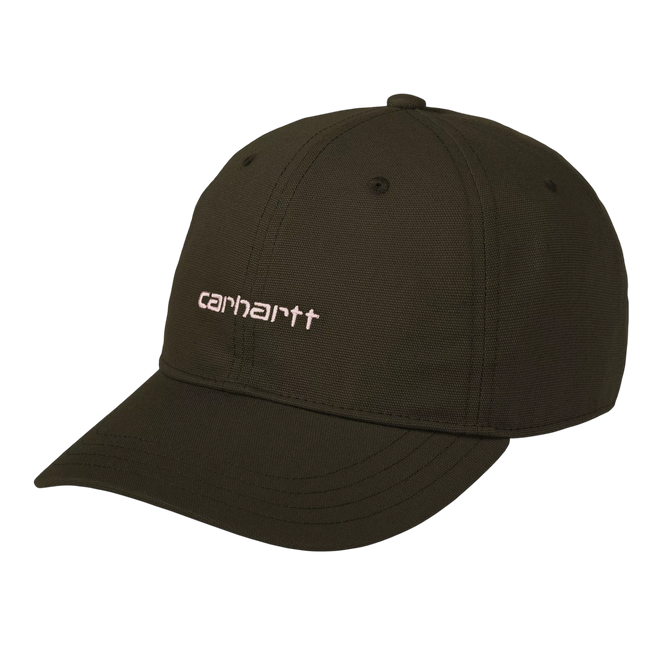 czapka Carhartt WIP Canvas Script (Turtle/Pink)