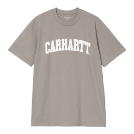Carhartt WIP S/S University T-Shirt (Misty Grey / White)