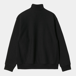 crewneck Carhartt WIP Half Zip American Script Sweatshirt (Black)