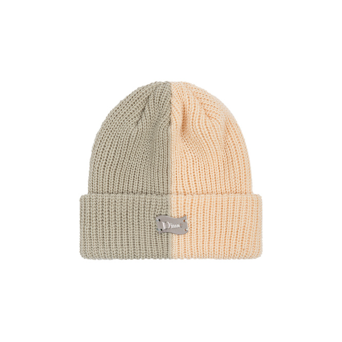 dime split beanie cream/gray