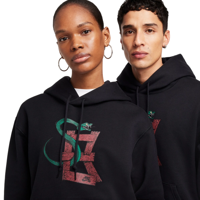 Nike SB Skate Fleece Pullover Hoodie Snake