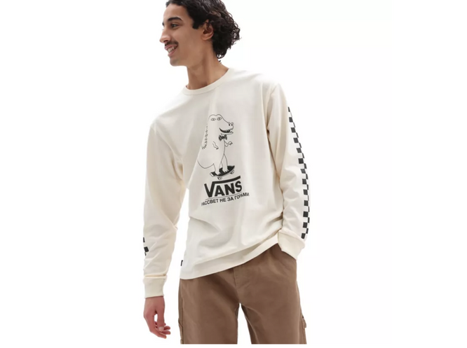 VANS X RASSVET OFF THE WALL CLASSIC LONG SLEEVE T-SHIRT