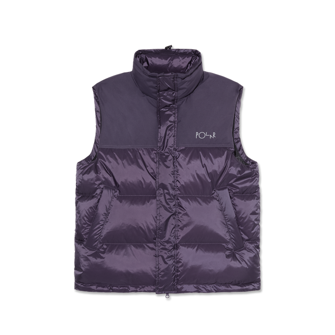 kamizelka Polar Basic Puffer Vest (Dark Violet)