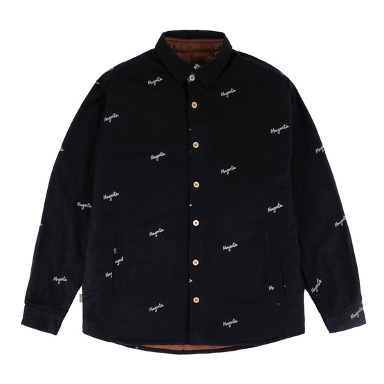 Magenta Scribe overshirt black