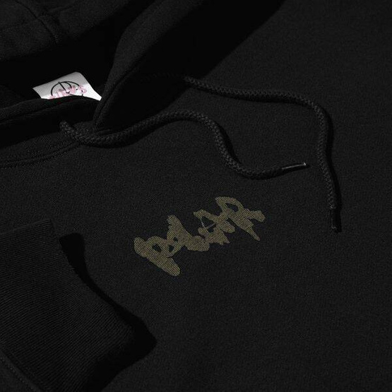 Polar Skate Co. Dave Hoodie | Drip Logo  (Black)