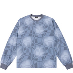 Dime Abstract Longsleeve static blue